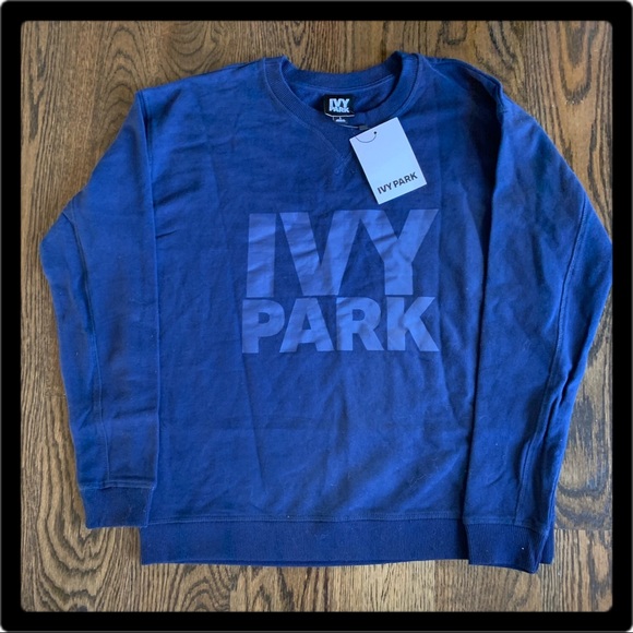 Ivy Park Navy Crewneck Sweatshirt Large 